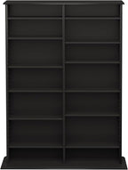 Prepac 2 Column Display Cabinet Media Storage, Double Width Wall - Image 5