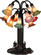 Bieye LS07S Lily Flower Blown Glass Lampshade - Image 5