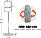 Golemas Adjustable Sign Stand for Display, - Image 5