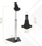 Mount-It! iPad Kiosk Stand, Anti-Theft Floor Stand - Image 7