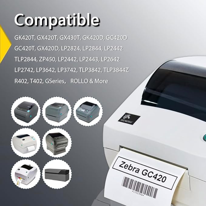 BETCKEY - 1" x 1" Square QR Code Labels Compatible - Image 2