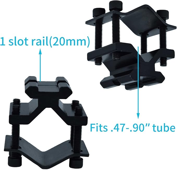2 Pack Flashlight and Laser Sight Mount - Image 5