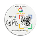 Epoxy Sticky Card with NFC Chip & QR Code by Effasaflink