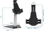 Mount-It! iPad Stand, Secure Universal Tablet Kiosk POS Locking Tablet - Image 6