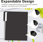 File Folder, RAZCC 100 Pack 1/3 Cut Tab File Folders Letter Size, Folders - Image 5