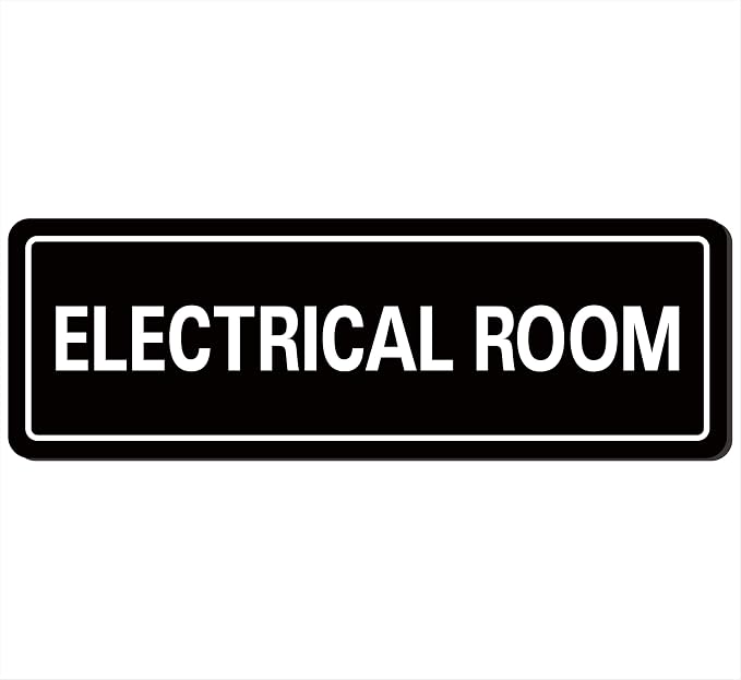 Electrical Room Sign by Unknown