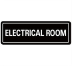 Electrical Room Sign by Unknown