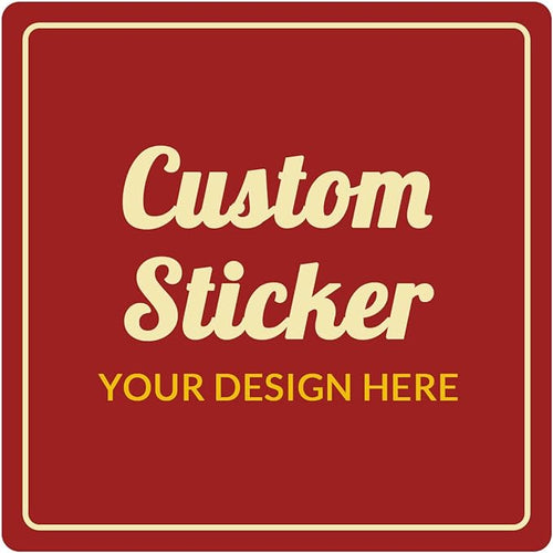 100-500 Pcs Custom Stickers Personalized Stickers Customized Labels by Bemumley