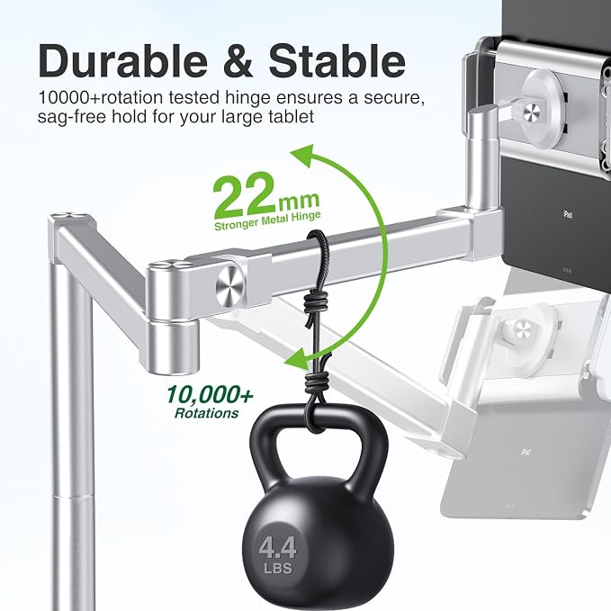 elitehood 28-inch Long Arm iPad Mount - Image 5