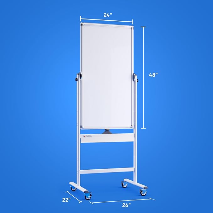 Rolling Dry Erase Board 24 x 48 - Image 9