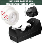 Yahenda 10 Pack Desktop Tape Dispenser Non Skid Base - Image 2