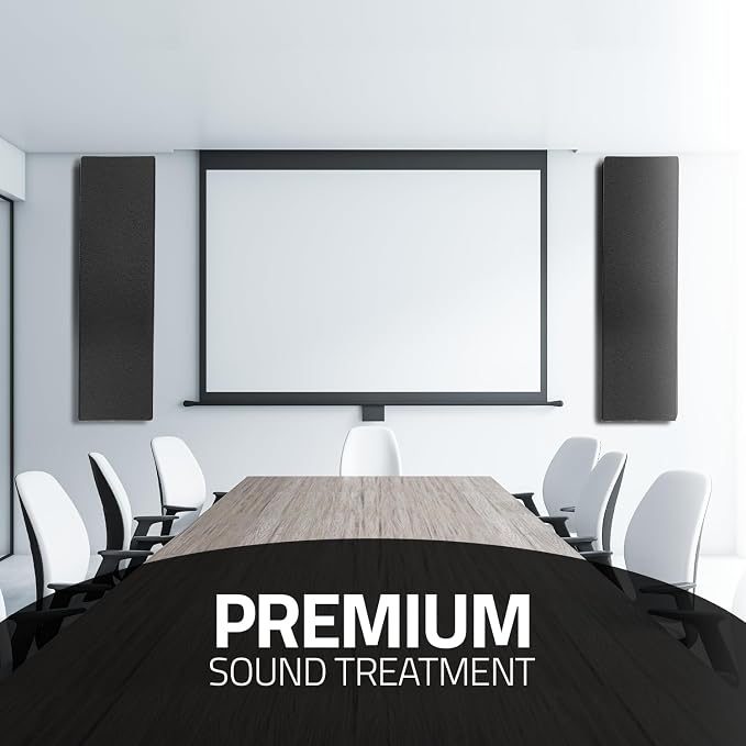 Tönnen Acoustic Panel White | Fiberglass 2-pack | Professional sound absorbing - Image 6