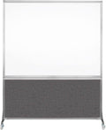 DivideWrite Mobile Whiteboard | Double Sided Dry Erase Board | Portable Office by VERSARE