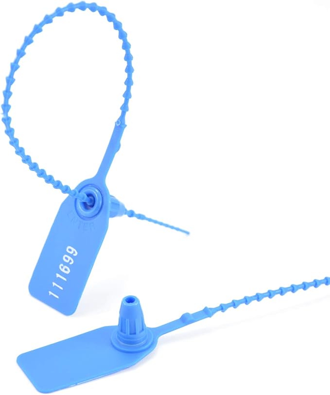 1000Pcs Plastic Tamper Shipping Seals Pull-Tite Security Seal Signage Numbered - Image 3