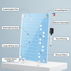 NiHome Acrylic Magnetic To Do List Planning Board - Image 3
