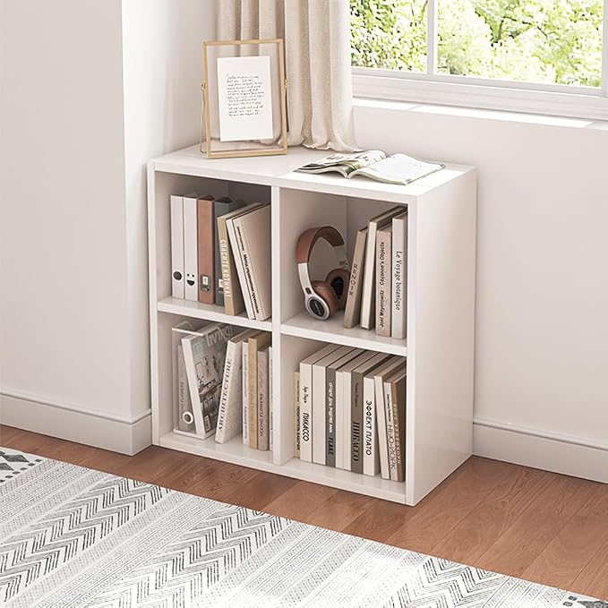 NELYE 4 Cube Organizer Bookcase by NELYE