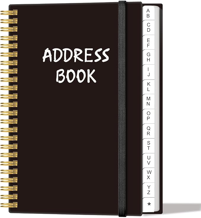 Address Book with Alphabetical Tabs by Heveboik