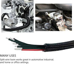 QCSIW 25ft - 1/2 inch Cord Protector, Split Sleeve Cable Management, Heavy Duty - Image 5