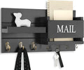 Lwenki Mail Organizer for Wall Mount – Key Holder by Lwenki