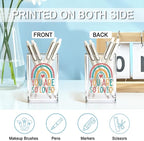 QYUVK You Are So Love Acrylic Cosmetic Holder, Storage Box - Image 3