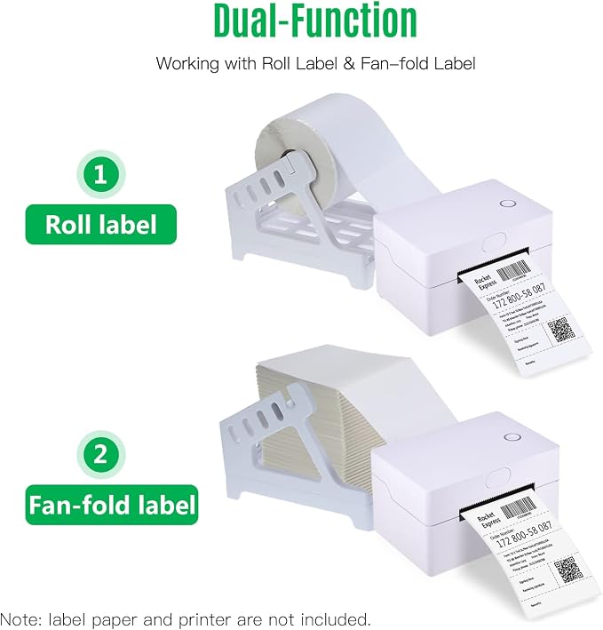 Thermal Label Holder for Shipping Labels Compatible - Image 5