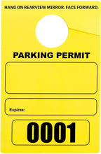 Juvale Rectangular Parking Permit Hang Tags - Image 9