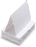 Wanderings Handmade Deckle Edge Tent Cards – Folded to 5" x 7" – 150 GSM by Wanderings