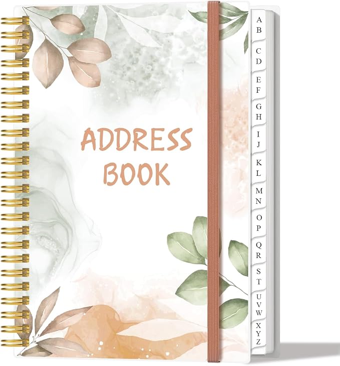 Address Book with Alphabetical Tabs by Heveboik