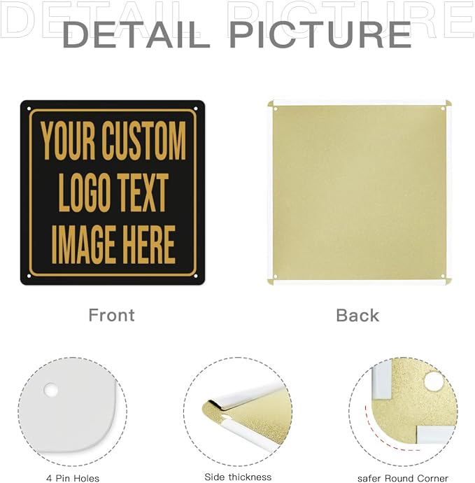 Custom Signs Outdoor Metal Sign Custom Sign Outdor Indoor Personalized Signs - Image 7