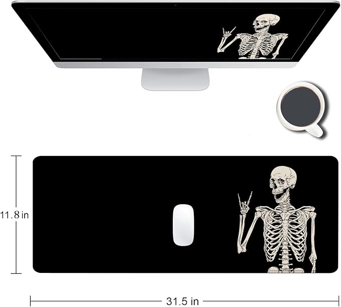 Armanza Large Mouse Pad, Extended Gaming Mousepad, Non-Slip Rubber Base - Image 2
