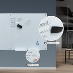 Magnetic Glass Whiteboard 36"X72" Dry Erase Board White Board Wall Mounted - Image 7