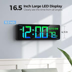 REACHER 16.5" Large Digital Wall Timer Clock - Image 2