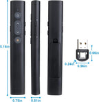 Presentation Clicker Presentation Remotes, Type C/USB A 2 in 1 Pointer - Image 7
