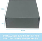 Lineco Museum Archival Storage Box, 9.25x11.75x3 in. Drop Front Design. - Image 2