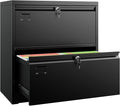 SUXXAN Metal 2 Drawer Lateral File Cabinet by SUXXANFurniture