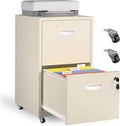 Kubohogar 2 Drawer Mobile File Cabinet by Kubohogar