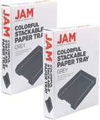 JAM PAPER Stackable Paper Trays - Image 5