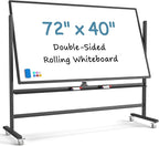 MaxGear Large Rolling Whiteboard by MaxGear