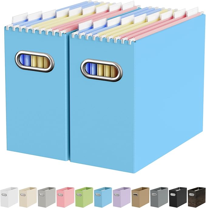 Oterri Cardboard File Organizer Box by Oterri