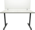 OBEX Frosted Acrylic Desk Mounted Privacy Panel by OBEX