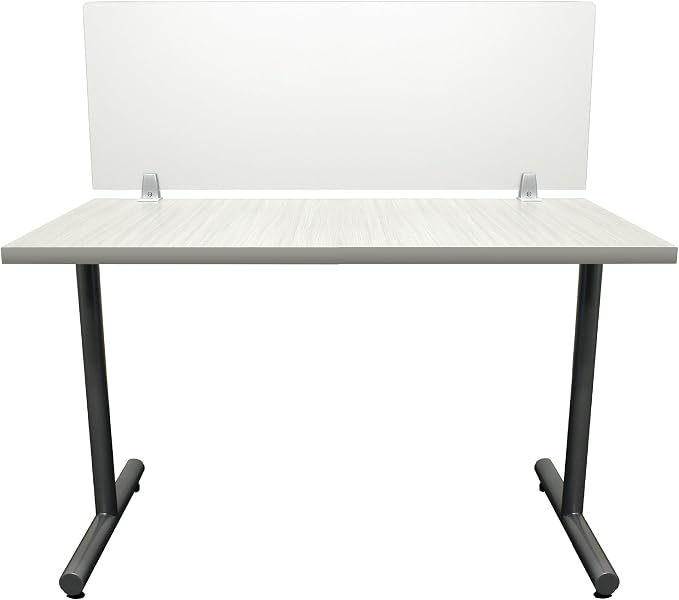 OBEX Frosted Acrylic Desk Mounted Privacy Panel by OBEX