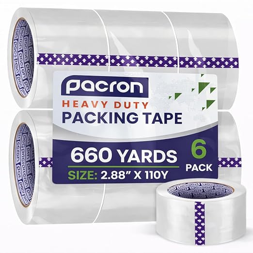 Clear Packing Tape by Pacron