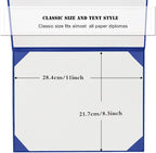 Diploma Cover 8.5” x11” Diploma Holder of Graduation Leatherette Padded - Image 6