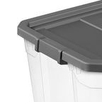 Sterilite 8-Pack Modular Stacker Box, Durable Clear Plastic Storage Bins - Image 8