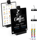 Kivsty 2 PCS Desktop Black Dry Erase Board by Kivsty