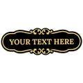 Custom Wall or Door Sign, Personalized Cloud Plaque Engraved Message by SigoSigns
