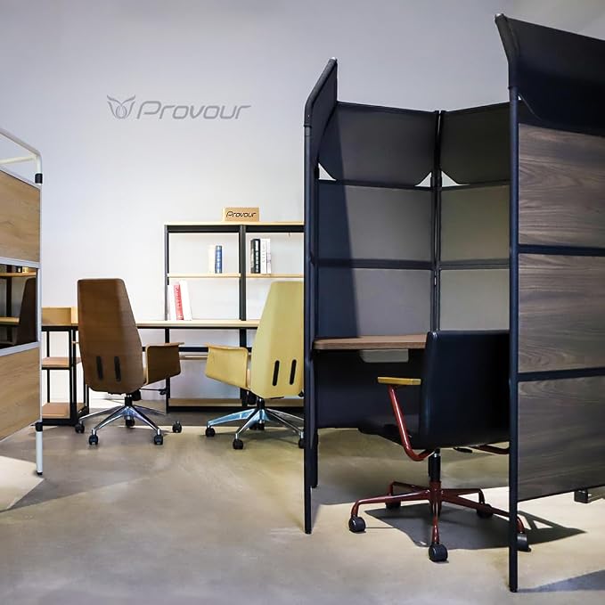 Provour Work Booth, Private Workstation, Room Divider, Office Pod, Acoustic - Image 9