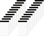 Nichela 20 Pack Small Notepad, 3 x 5 Inch Ultra Quality Note Pads, Server Lined by Nichela