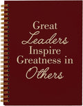 OXW Red Meeting Notebooks for Work, Leadership Gifts Office Work Notebook by Unknown