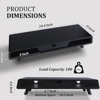 Homerays Monitor Stand with Drawer, Exquisite Computer Monitor Stand - Image 7